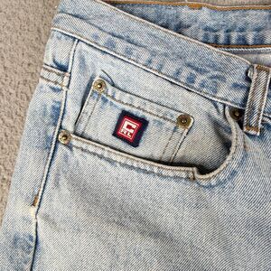 Vintage Chaps Ralph Lauren Jeans Men 36x32 Straight Leg Medium Stone Streetwear